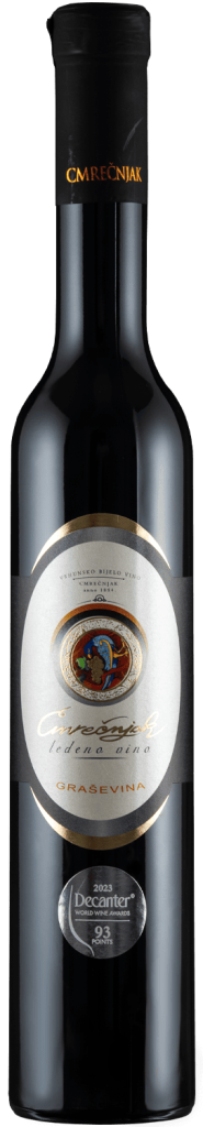 Vrhunsko vino Graševina ledena berba 2012 u elegantnoj boci.