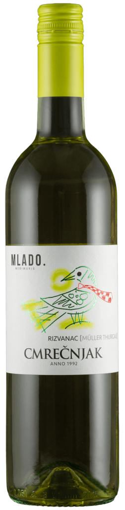 Vino Cmrečnjak iz Rizvanac Mlado, tradicionalno hrvatsko vino.
