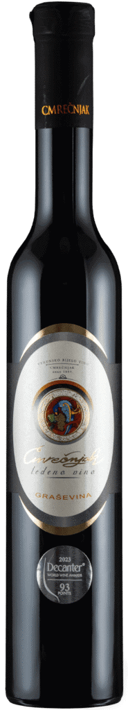 Vrhunsko vino Graševina ledena berba 2012 u elegantnoj boci.