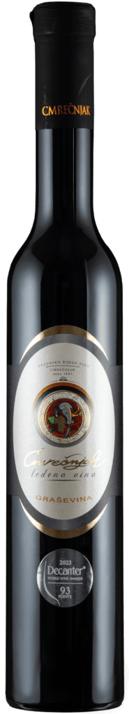 Vrhunsko vino Graševina ledena berba 2012 u elegantnoj boci.