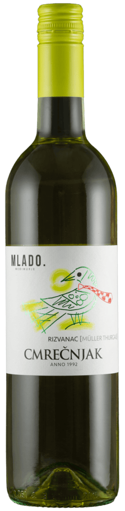 Vino Cmrečnjak iz Rizvanac Mlado, tradicionalno hrvatsko vino.
